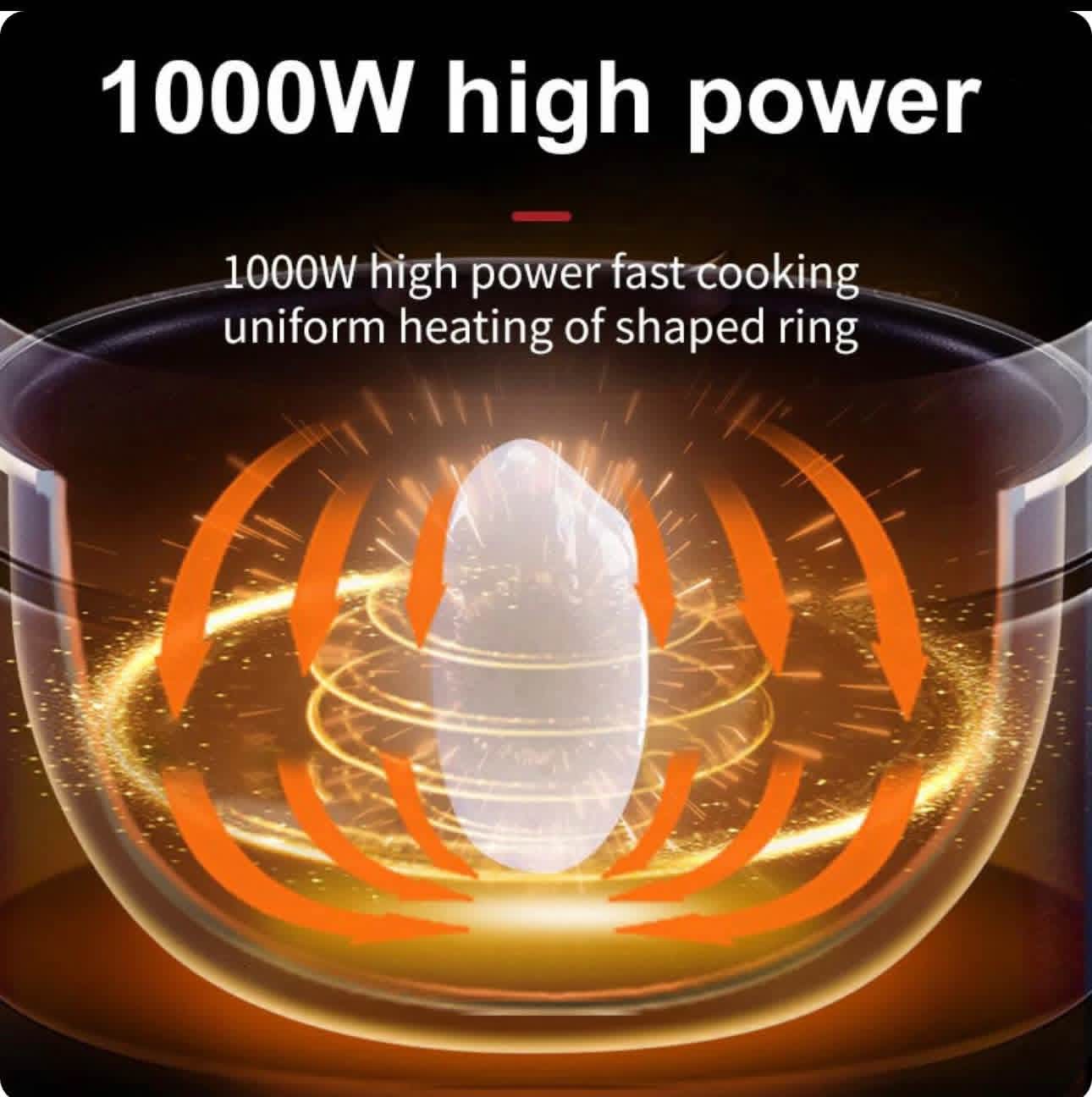 SOKANY 6L Electric Pressure Cooker 1000W (SK-2401) – Stainless Steel thumbnail 5